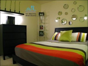 آینه طرح دار دکوراتیو