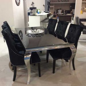 شیشه میز ناهارخوری شش نفره