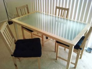 قیمت شیشه رومیزی