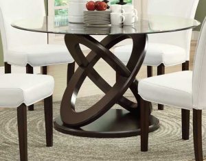 شیشه میز گرد