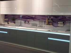 شیشه چاپی کابینت