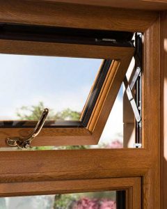 پنجره upvc طرح چوب