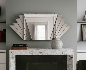 آینه طرح دار