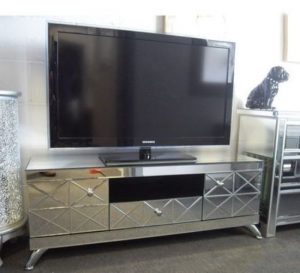 میز تلویزیون آینه ای