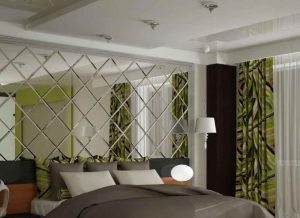 آینه کاری روی دیوار