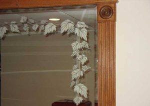 حکاکی روی آینه