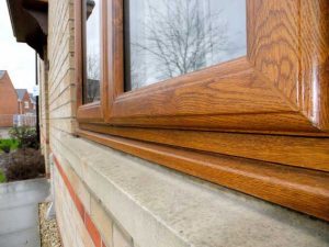 پنجره upvc طرح چوب