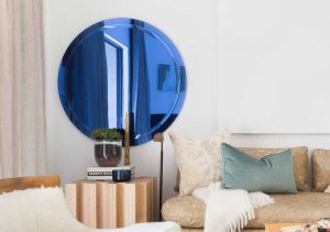 آینه گرد دیواری