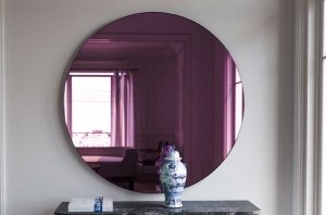 آینه گرد دیواری