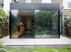 درب شیشه ای کشویی