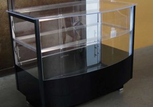 شیشه خم ویترین