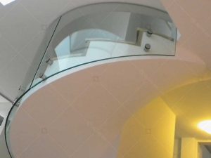 شیشه خم لمینت