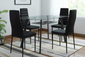 شیشه روی میز