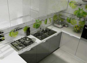 شیشه چاپی کابینت