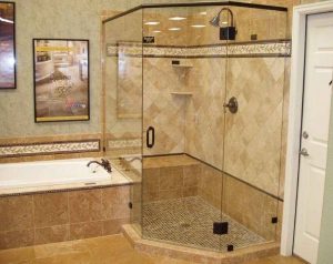 کابین دوش شیشه ای