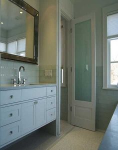 درب آلومینیومی دستشویی