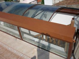 شیشه خم لمینت