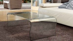 شیشه خم میز