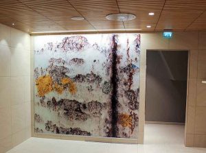 شیشه سکوریت چاپی