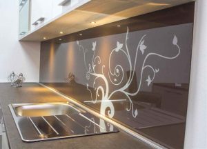 شیشه چاپی کابینت