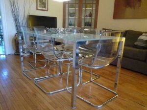 قیمت شیشه رومیزی