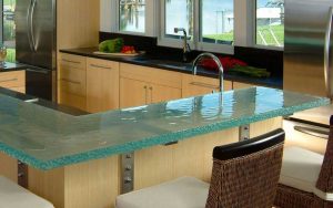 میز شیشه ای آشپزخانه