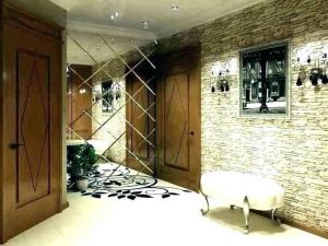 آینه کاری روی دیوار