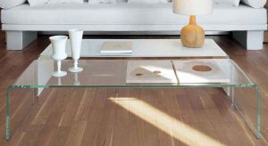 شیشه خم میز