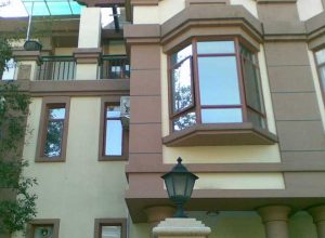 شیشه رفلکس نقره ای