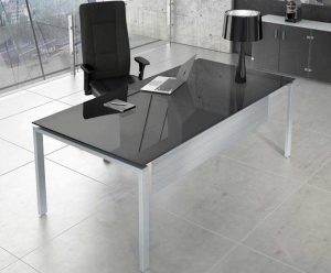 میز مدیریت شیشه ای