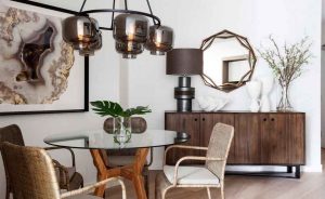 شیشه میز گرد