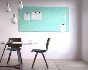 وایت برد شیشه ای رنگی