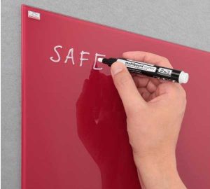 وایت برد شیشه ای رنگی