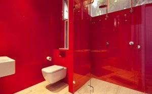 پارتیشن شیشه ای رنگی