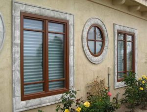 پنجره upvc رنگی