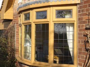 پنجره upvc طرح چوب