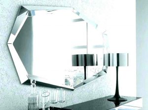 آینه طرح دار