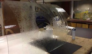 خرید شیشه خم