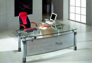 شیشه میز مدیریت