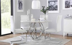 شیشه میز گرد