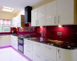 شیشه چاپی کابینت