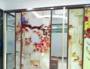 چاپ روی شیشه