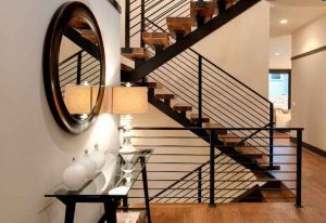 آینه گرد دیواری