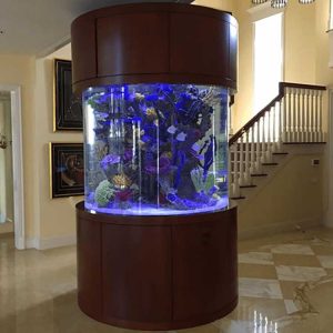 شیشه آکواریوم استوانه