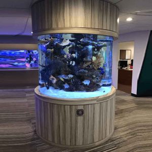 شیشه آکواریوم استوانه