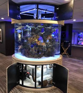 شیشه آکواریوم استوانه