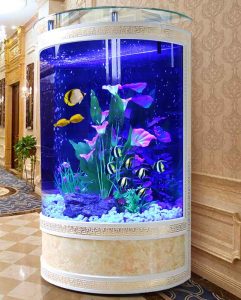 شیشه آکواریوم استوانه