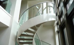 شیشه خم لمینت