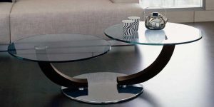 شیشه روی میز