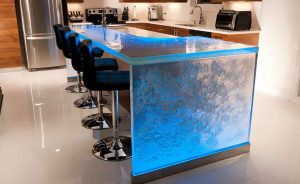 میز شیشه ای آشپزخانه